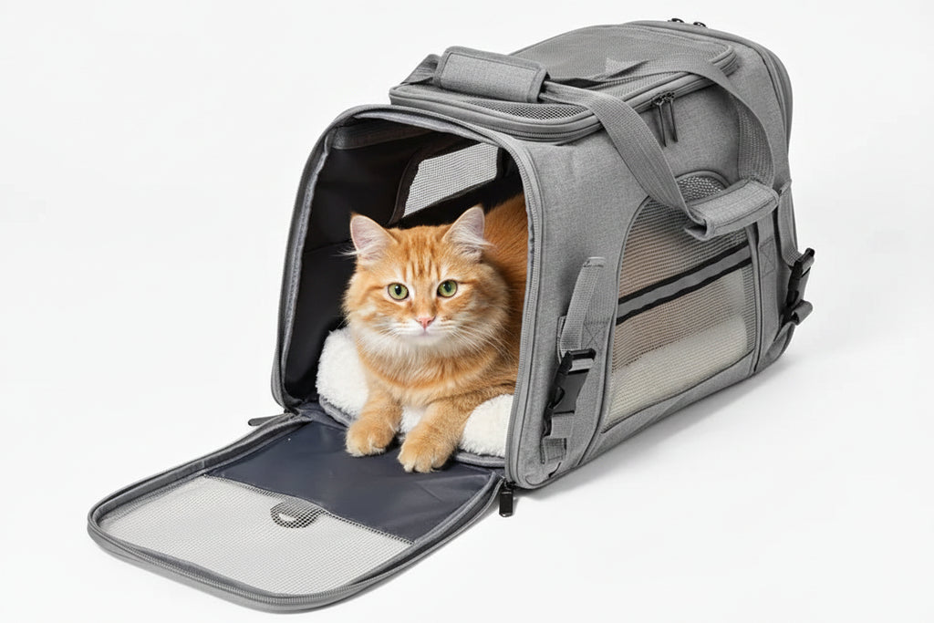 Sac de Transport Pliable pour Chat et Chien – Léger, Respirant et Pratique