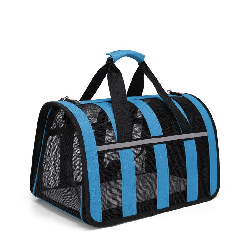 Sac à Dos Mesh Grande Capacité Pliable pour Chat et Petit Animal