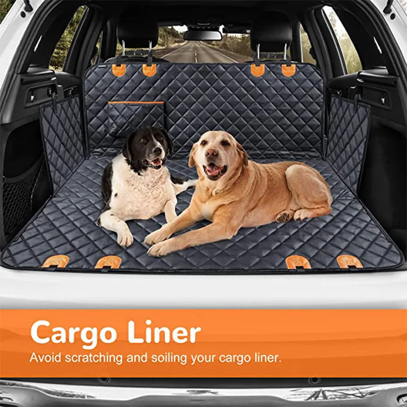 Housse de Siège Auto pour Chien en Cuir – Protection Élégante et Résistante 🚗🐶