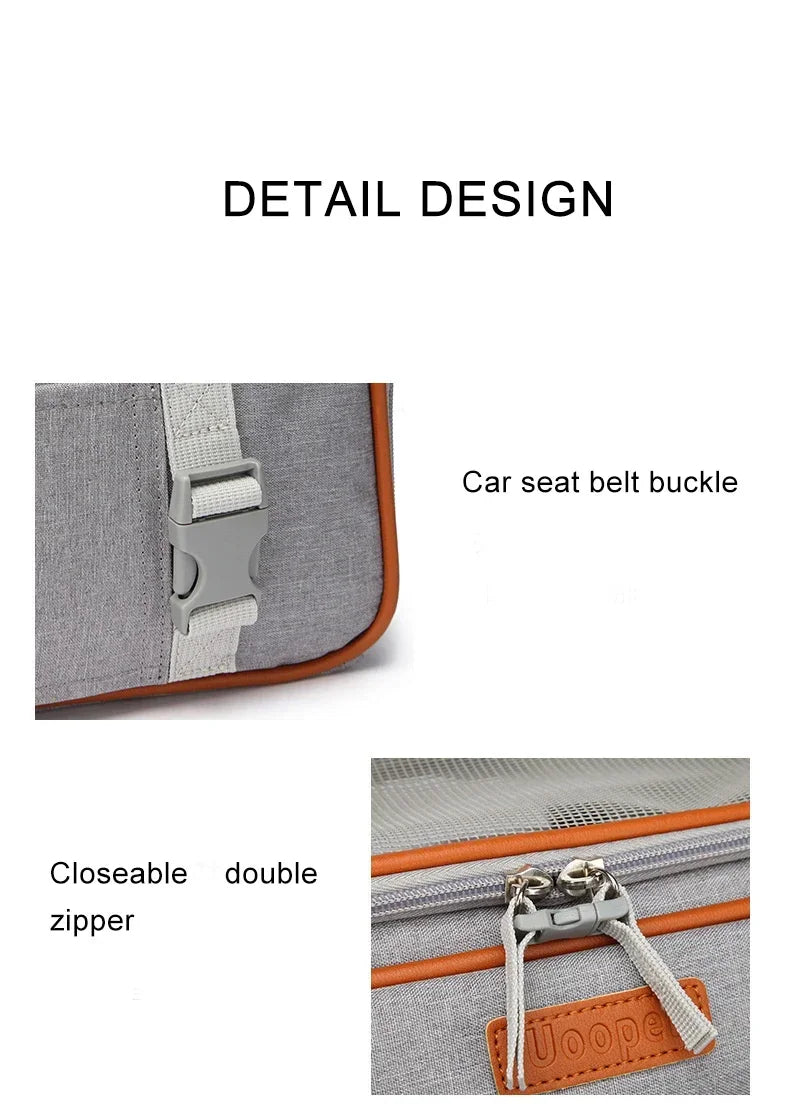 Sac de Transport à Bandoulière pour Chien et Chat – Polyvalent, Léger et Respirant pour Petits et Moyens Animaux