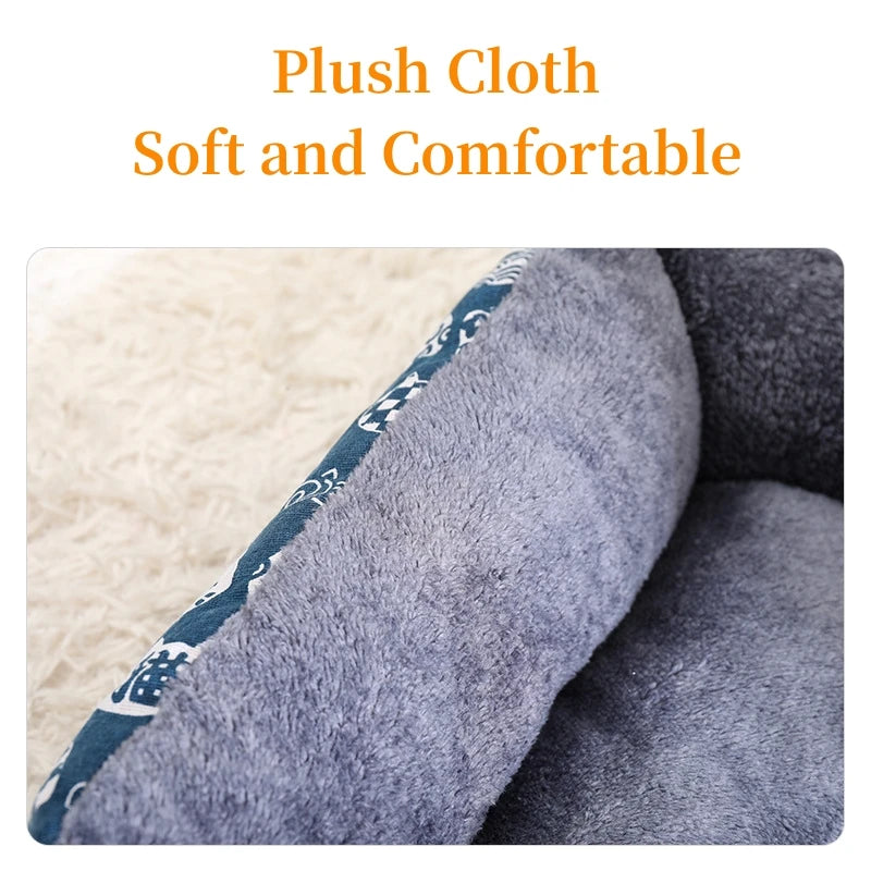 Tapis Lit d'Hiver pour Chien et Chat – Matelas Chaud et Moelleux Toutes Tailles 🐾❄️