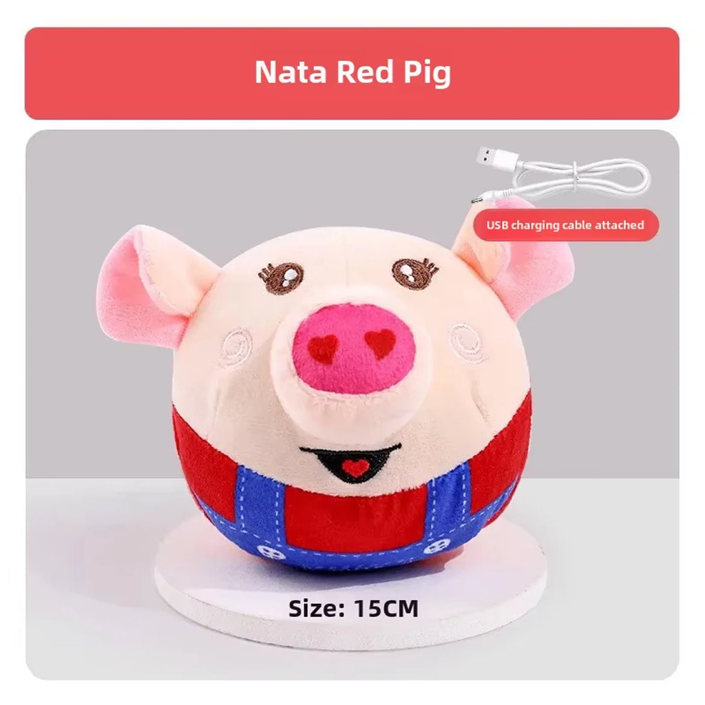 Jouet Interactif Électrique pour Chien – Peluche Animée Rechargeable USB 🐶✨