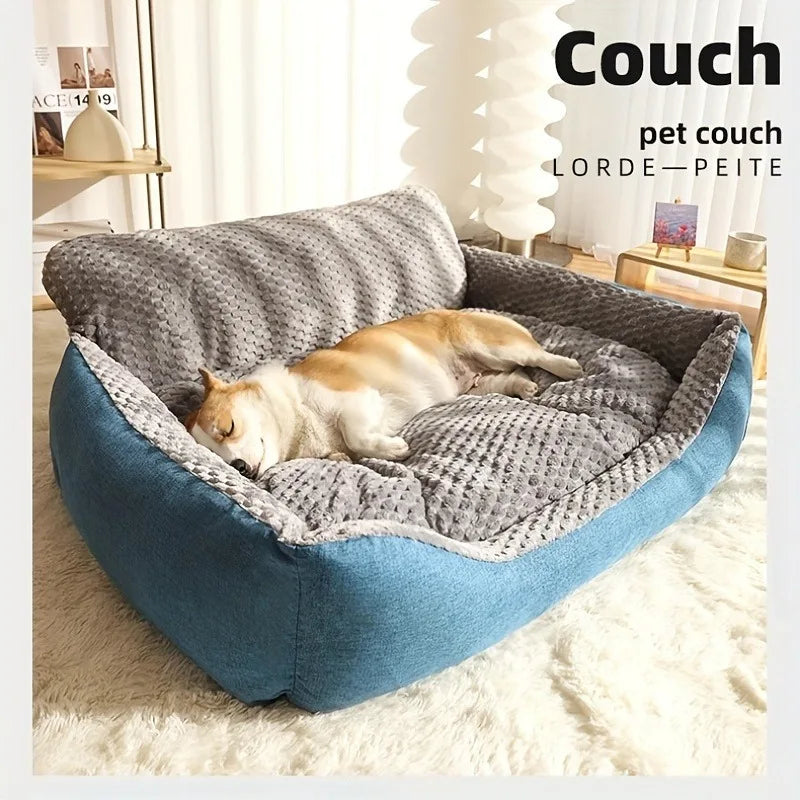 Lit Canapé Extra Large pour Chien – Matelas Moelleux Toutes Saisons 🐾🛋️