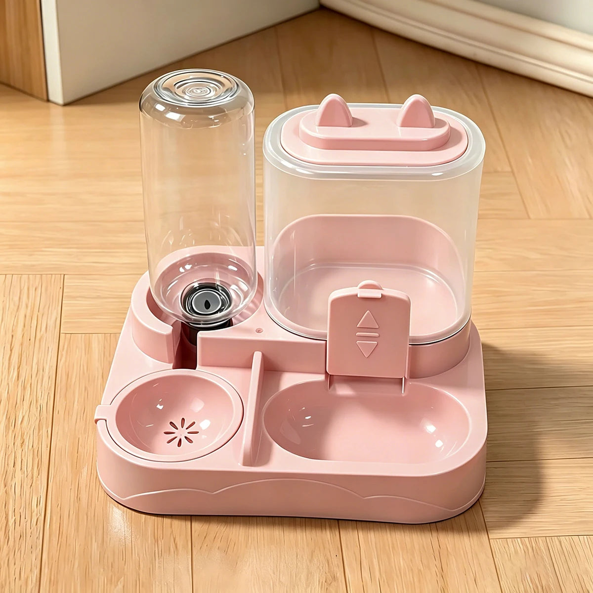 Distributeur 2-en-1 de Nourriture et d'Eau pour Chien et Chat – Grande Capacité 🐾🍽️💧