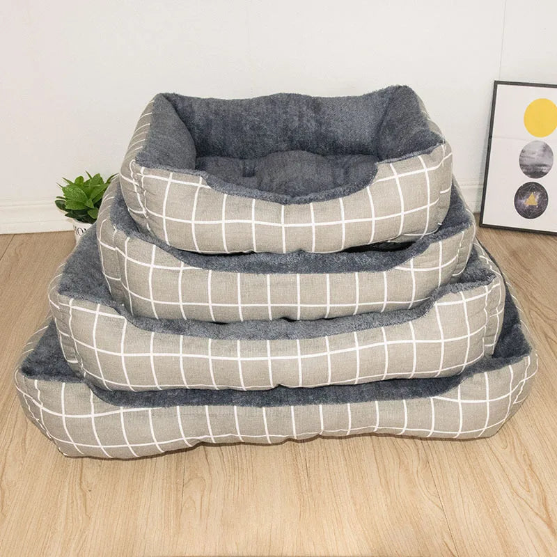 Tapis Lit d'Hiver pour Chien et Chat – Matelas Chaud et Moelleux Toutes Tailles 🐾❄️