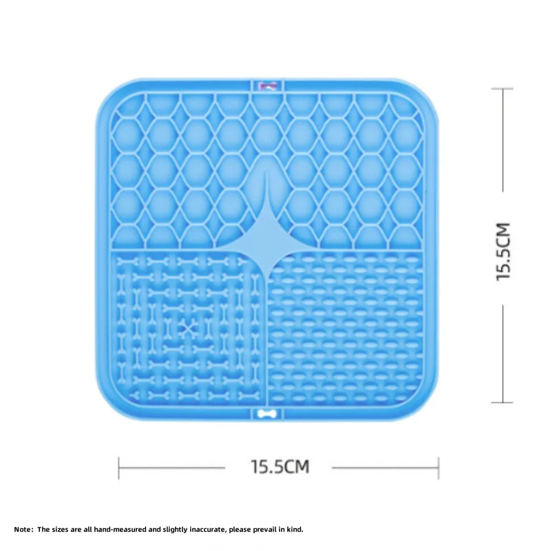 Tapis d'Alimentation en Silicone pour Chien – Anti-Glouton & Distraction 🐶🍽️