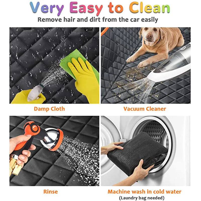 Housse de Siège Auto pour Chien en Cuir – Protection Élégante et Résistante 🚗🐶