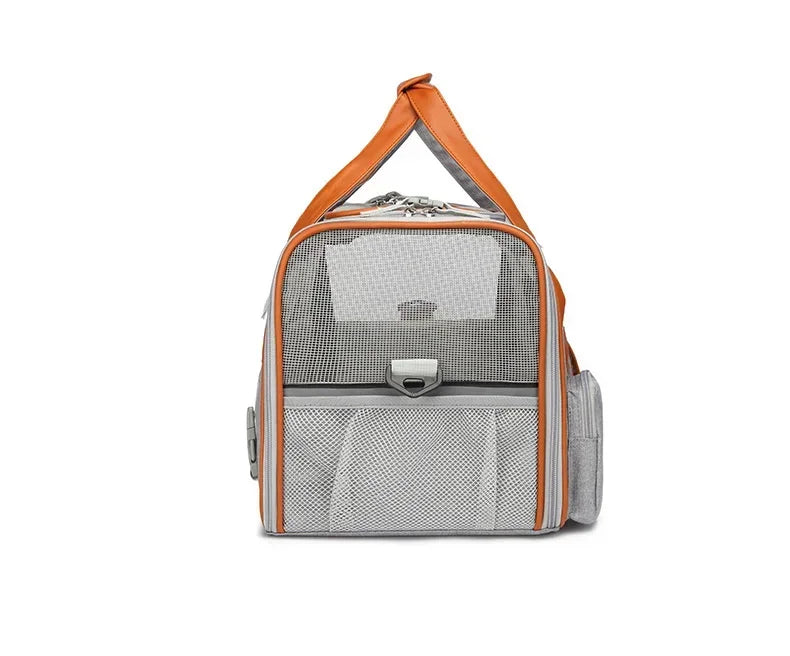 Sac de Transport à Bandoulière pour Chien et Chat – Polyvalent, Léger et Respirant pour Petits et Moyens Animaux