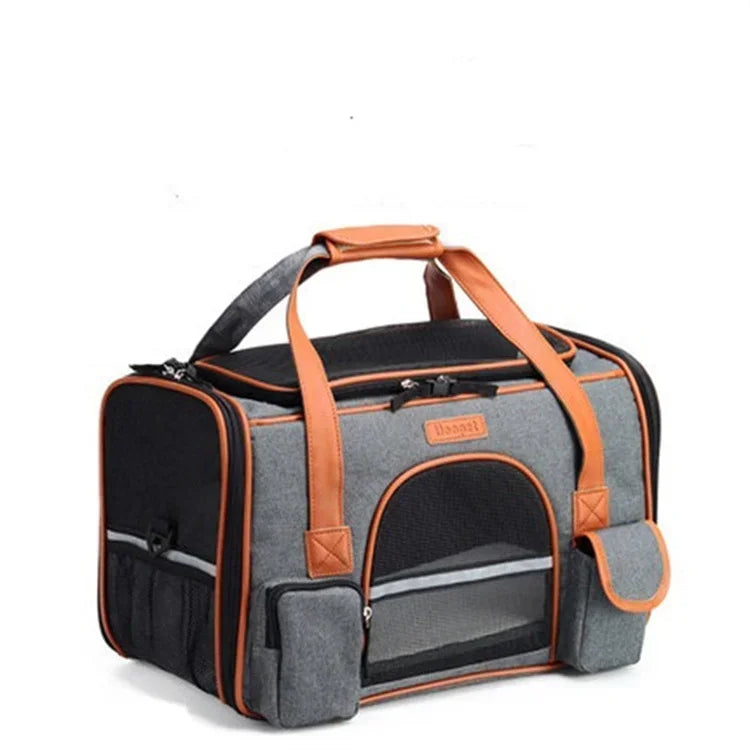 Sac de Transport à Bandoulière pour Chien et Chat – Polyvalent, Léger et Respirant pour Petits et Moyens Animaux