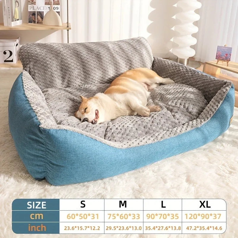 Lit Canapé Extra Large pour Chien – Matelas Moelleux Toutes Saisons 🐾🛋️