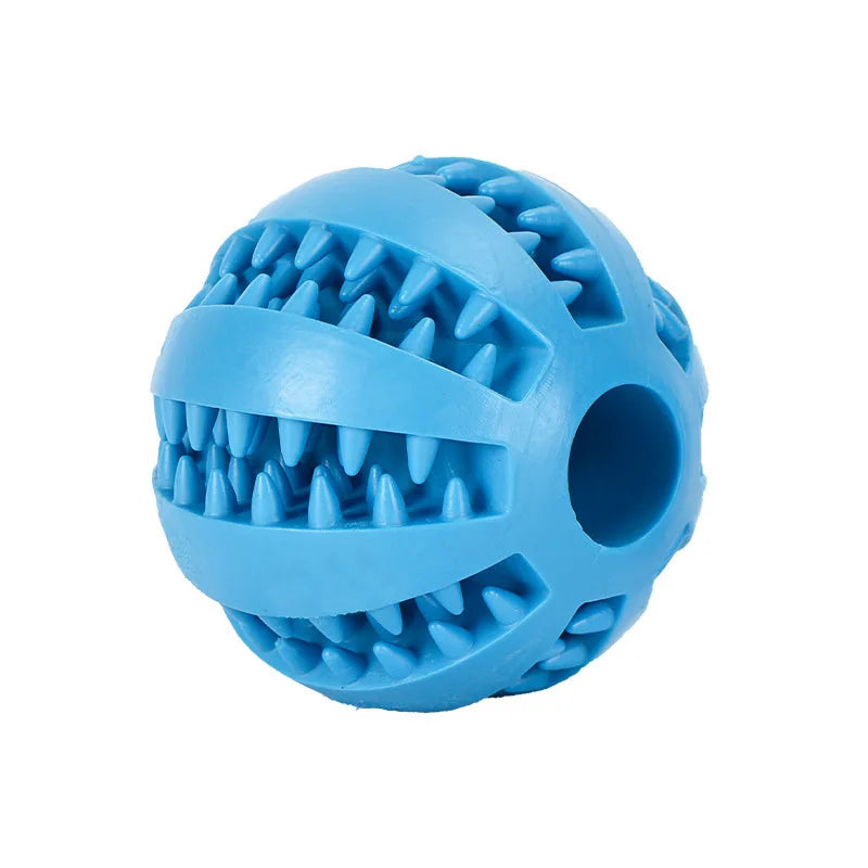 Balle Interactive pour Chien – Jouet à Mâcher et Distributeur de Friandises 🐶🦴