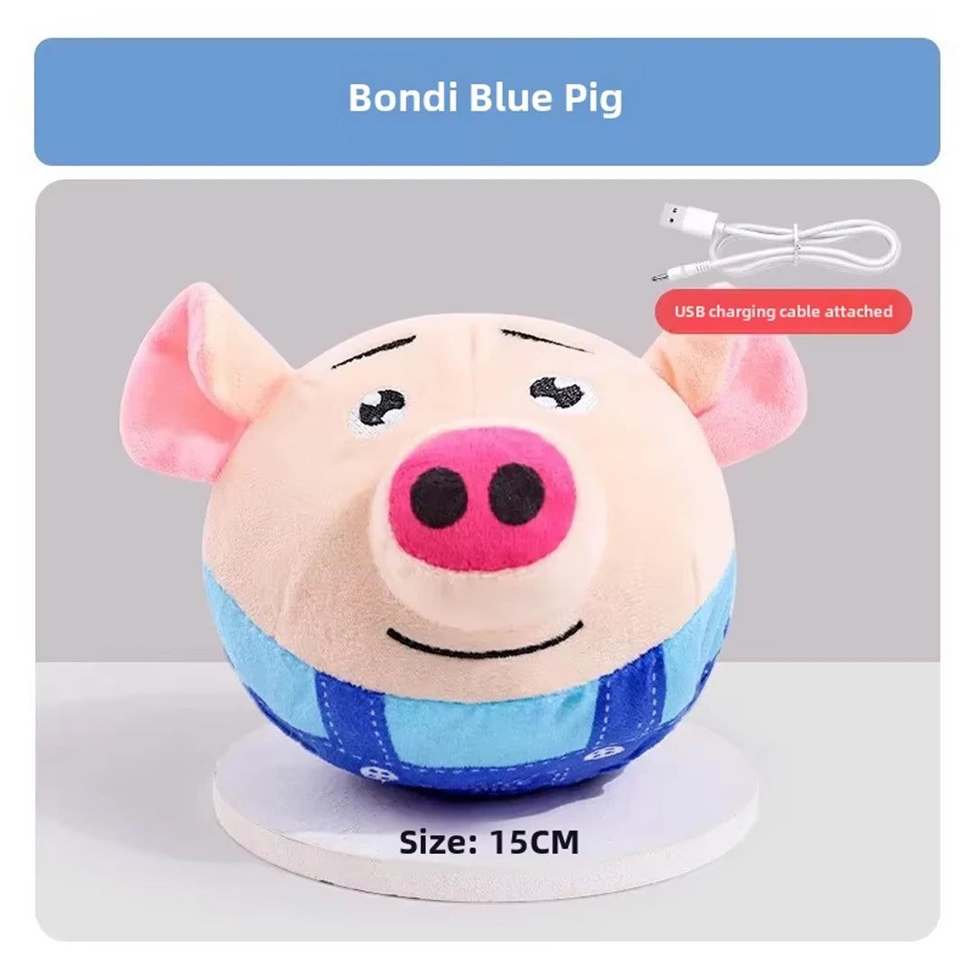 Jouet Interactif Électrique pour Chien – Peluche Animée Rechargeable USB 🐶✨
