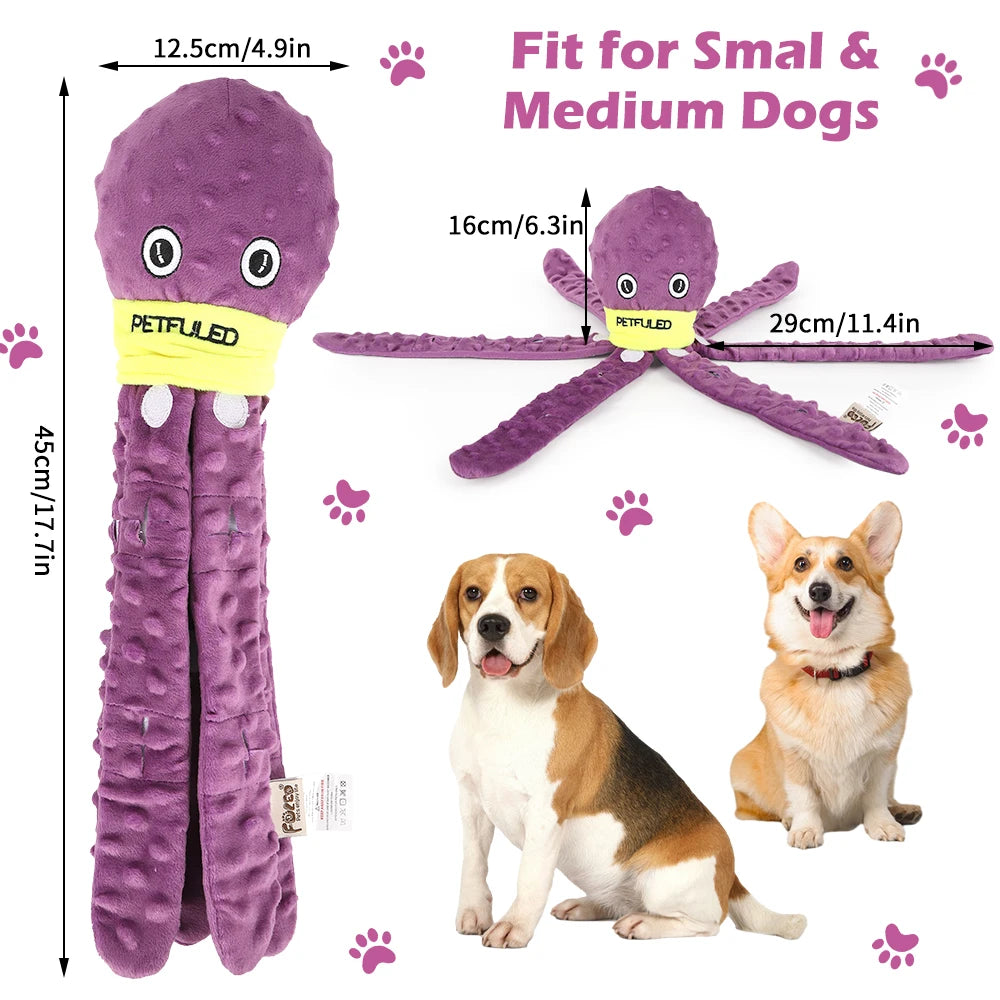 Jouet Pieuvre Enrichissement pour Chien — Tapis de Fouille Interactif