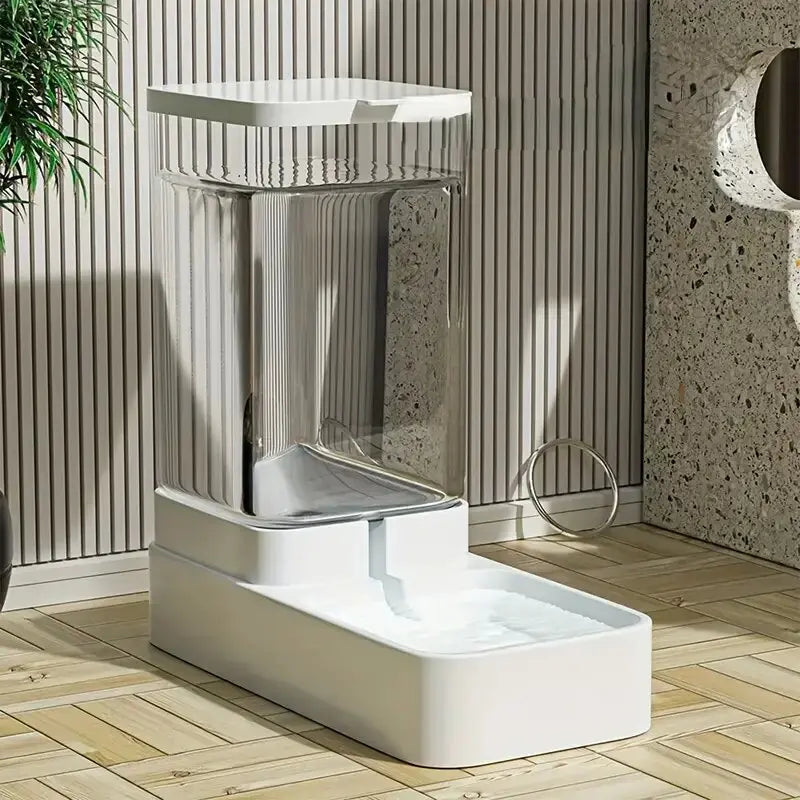 Distributeur Automatique d'Eau et de Nourriture à Gravité pour Chien et Chat