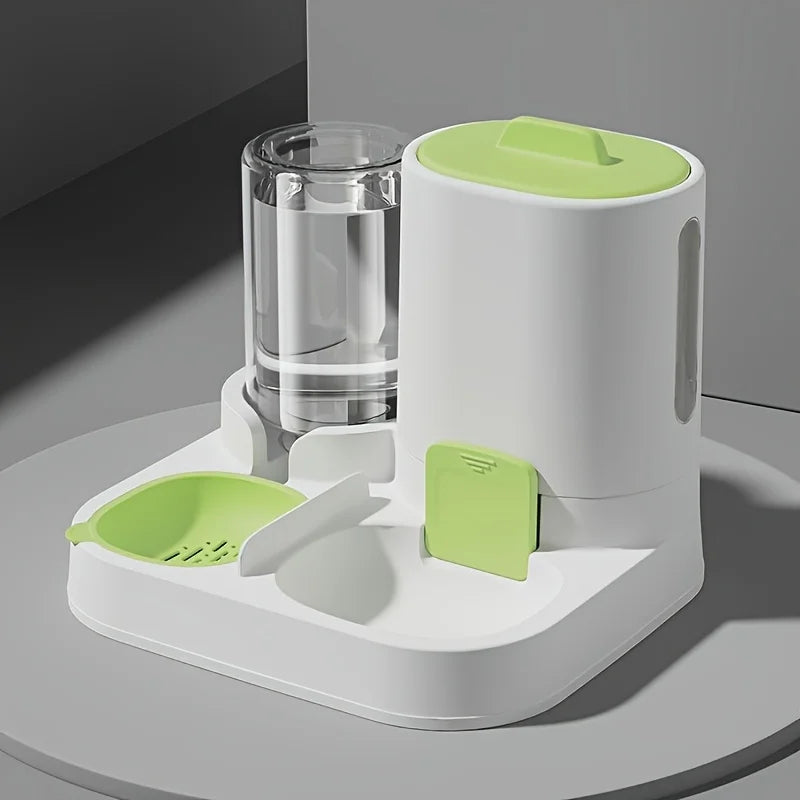 Distributeur Automatique de Nourriture et d'Eau pour Chat – Grande Capacité Anti-Déversement 🐱🍽️💧