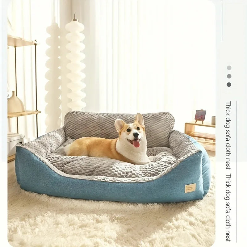 Lit Canapé Extra Large pour Chien – Matelas Moelleux Toutes Saisons 🐾🛋️