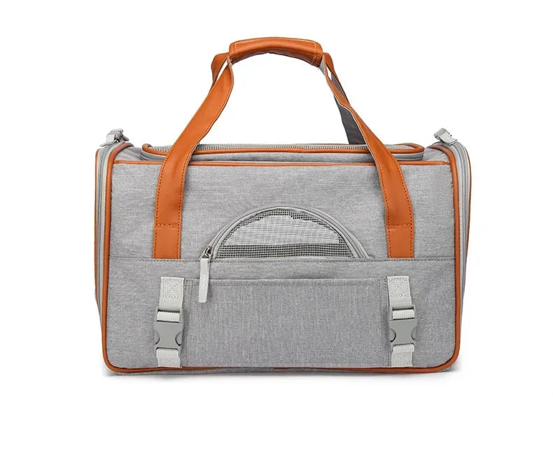 Sac de Transport à Bandoulière pour Chien et Chat – Polyvalent, Léger et Respirant pour Petits et Moyens Animaux