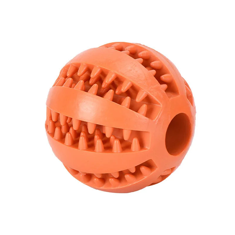 Balle Interactive pour Chien – Jouet à Mâcher et Distributeur de Friandises 🐶🦴