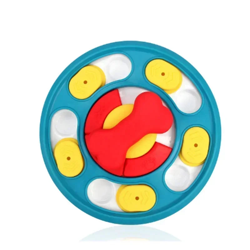 Puzzle Interactif pour Chien et Chat – Mangeoire Lente et Jeu d'Intelligence 🐶🧠🐱