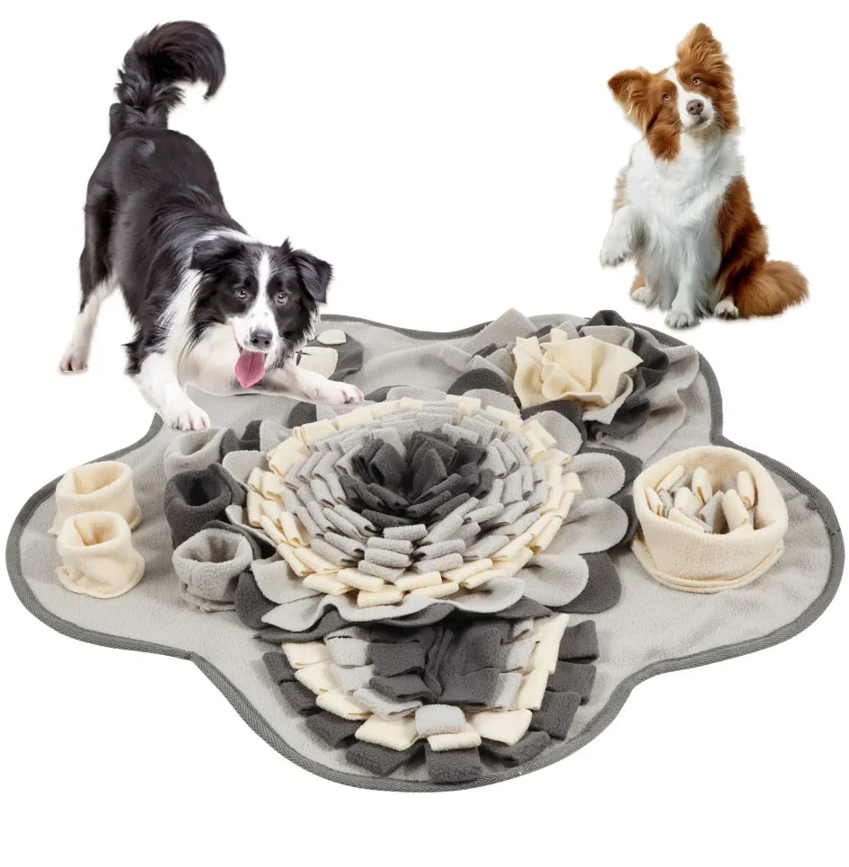 Tapis de Reniflage pour Chien – Jouet Interactif Anti-Stress et Stimulation Mentale 🐶🧠