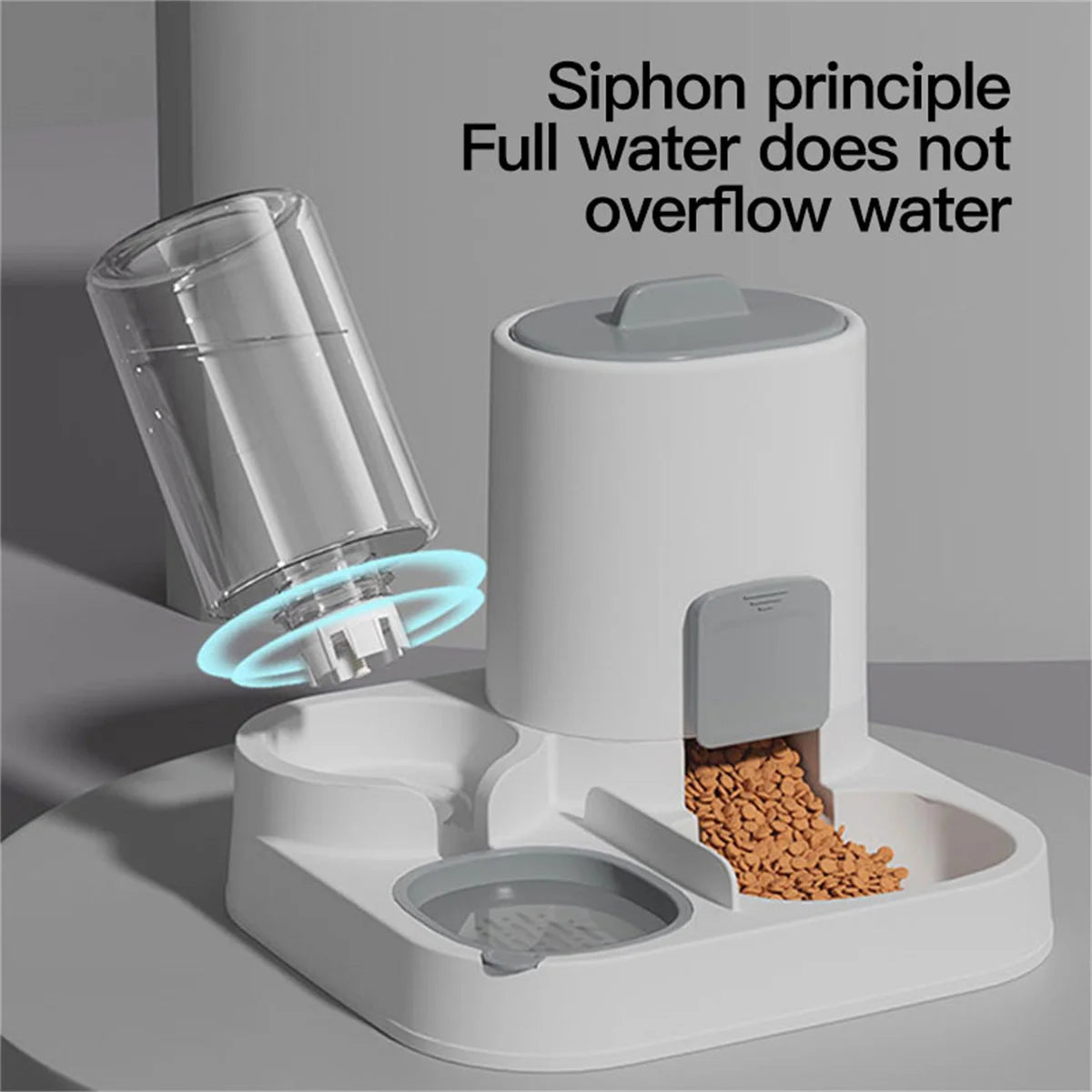 Distributeur Automatique de Nourriture et d'Eau pour Chat – Grande Capacité Anti-Déversement 🐱🍽️💧